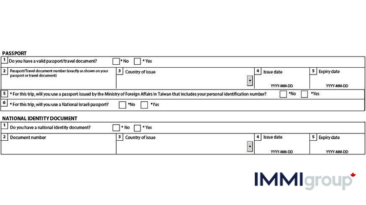 Completing Form Imm 0008 Generic Application Form For Canada